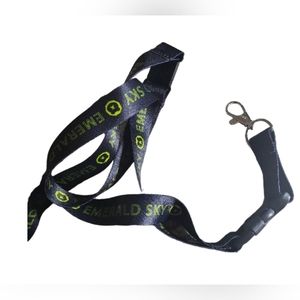 Emerald Sky Lanyard Black